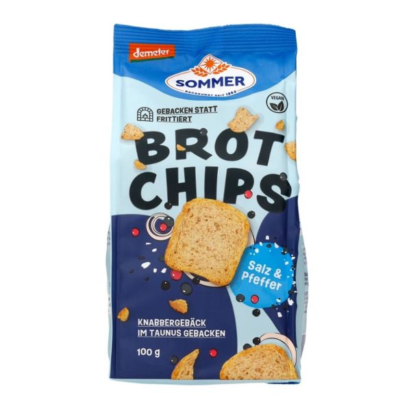 Brot Chips Salz & Pfeffer Sommer