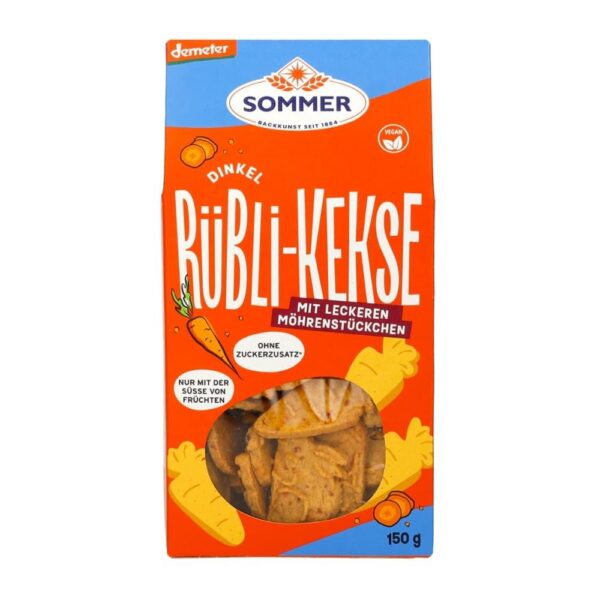 Dinkel Rübli-Kekse Sommer