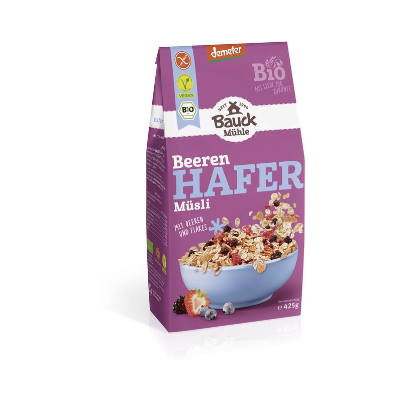 Beeren Hafer Müsli Bauckhof