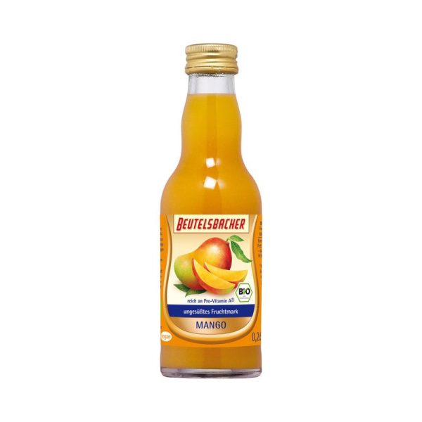 Beutelsbacher - Mango Saft 12 Stück zu 200 ml (inkl. Pfand für Flaschen und Kiste)