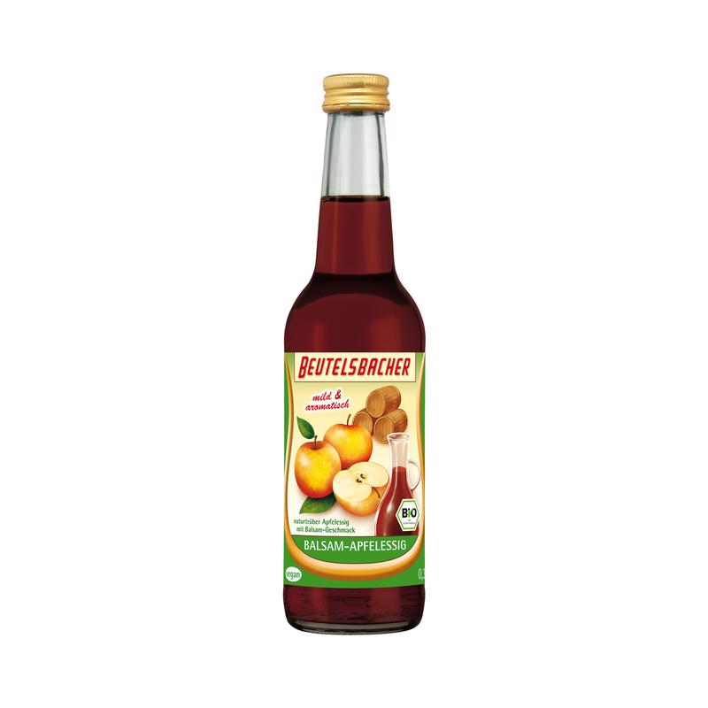 Beutelsbacher - Balsam-Apfelessig 12 Stück zu 330 ml (Pfandflasche)