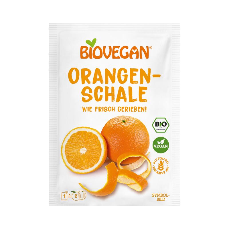 Orangenschale Biovegan
