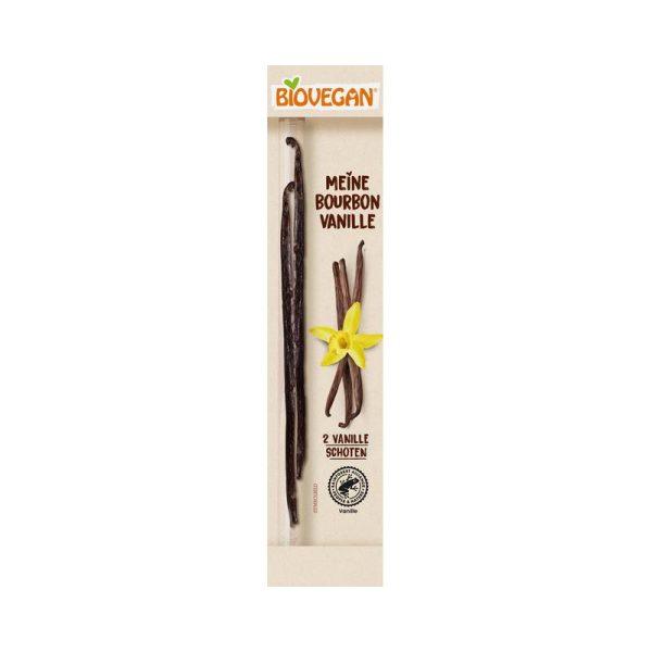 Biovegan - Meine Bourbon Vanille 10 Stück zu 2 Schoten