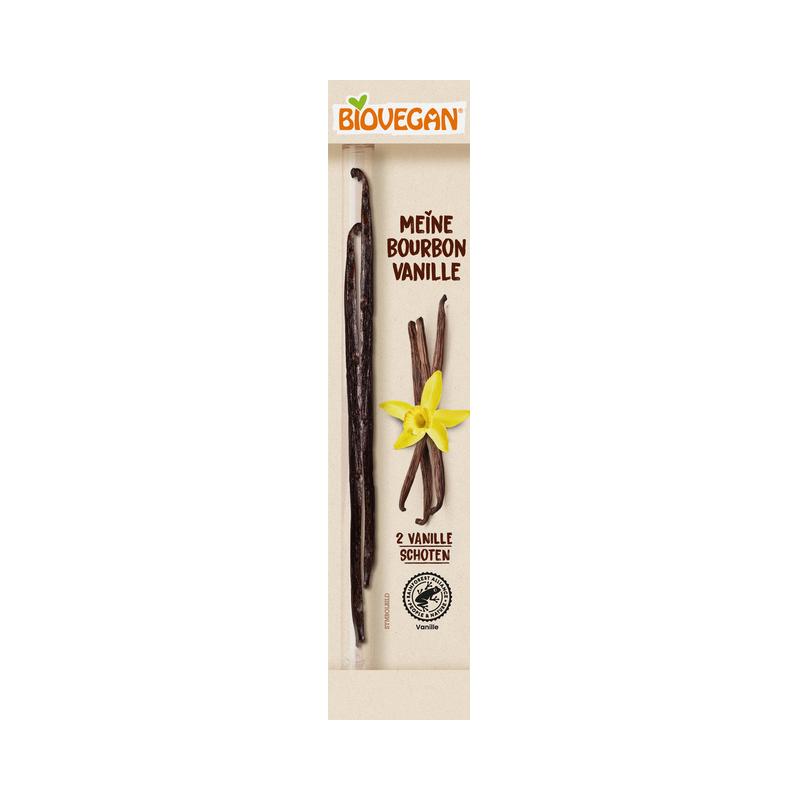 Biovegan - Meine Bourbon Vanille 10 Stück zu 2 Schoten