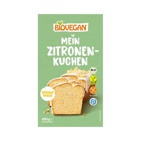 Mein Zitronen-Kuchen Biovegan