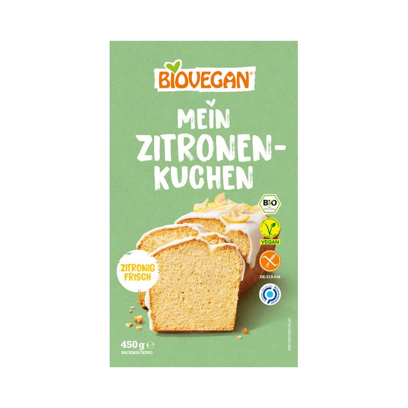 Mein Zitronen-Kuchen Biovegan