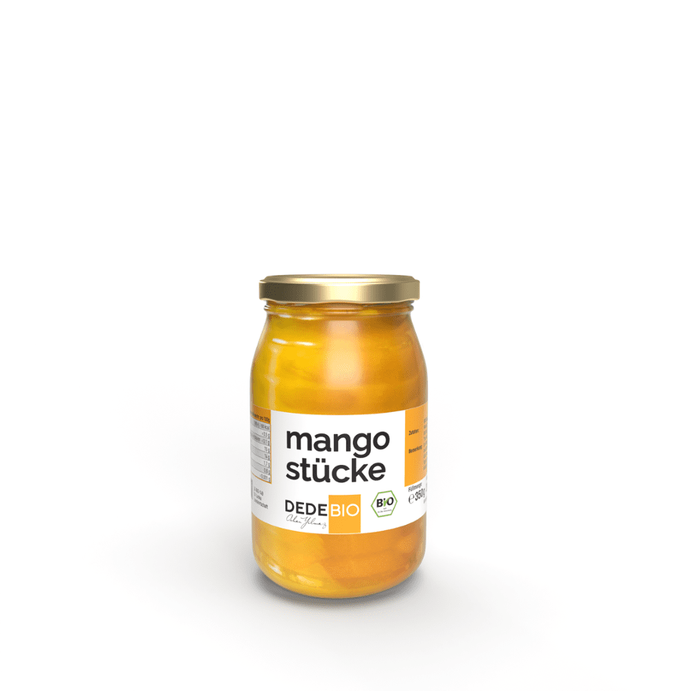 DEDE Bio - Mangostücke 6 Stück zu 205 g