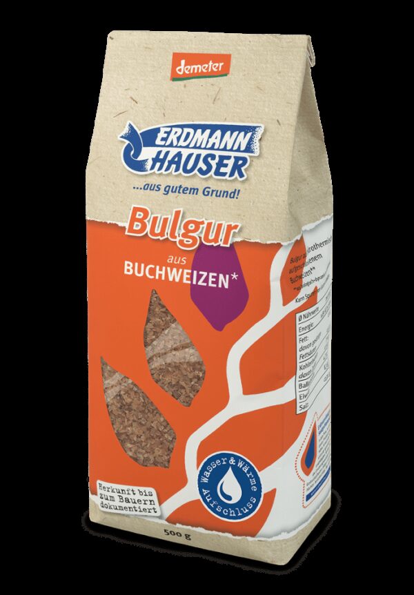 Bulgur aus Buchweizen Erdmann Hauser