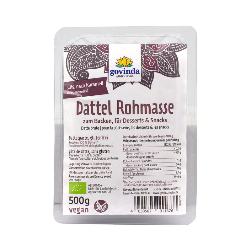 Dattel Rohmasse Govinda