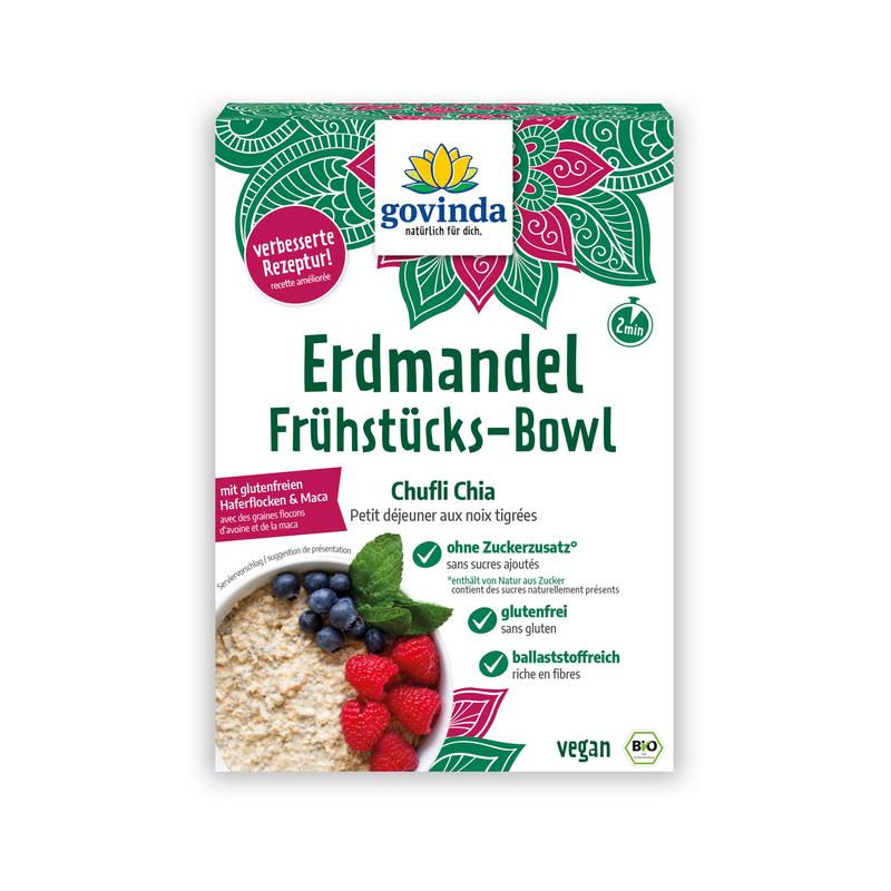 Erdmandel Frühstücks-Bowl Chufli Chia Govinda