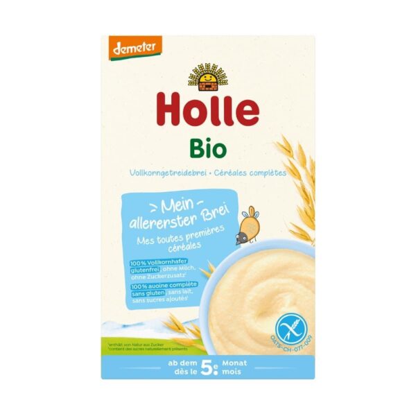 Bio Vollkorngetreidebrei Holle