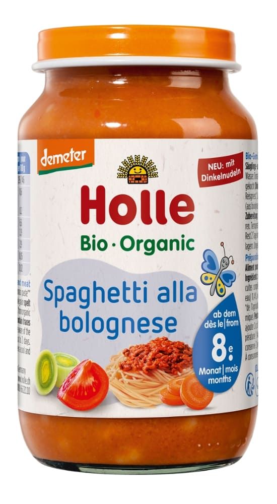 Holle - Spaghetti alla bolognese 6 Stück zu 220 g