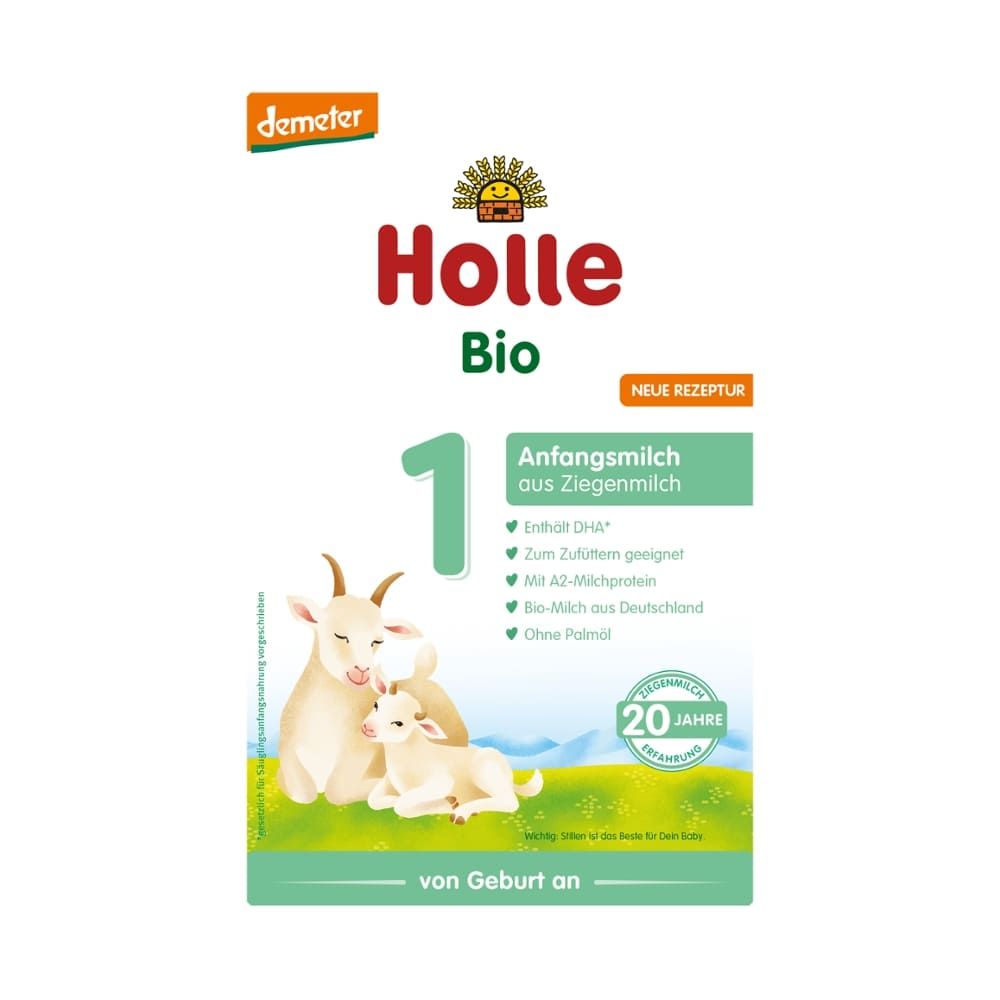 Holle - Anfangsmilch 1 aus Ziegenmilch 5 Stück zu 400 g