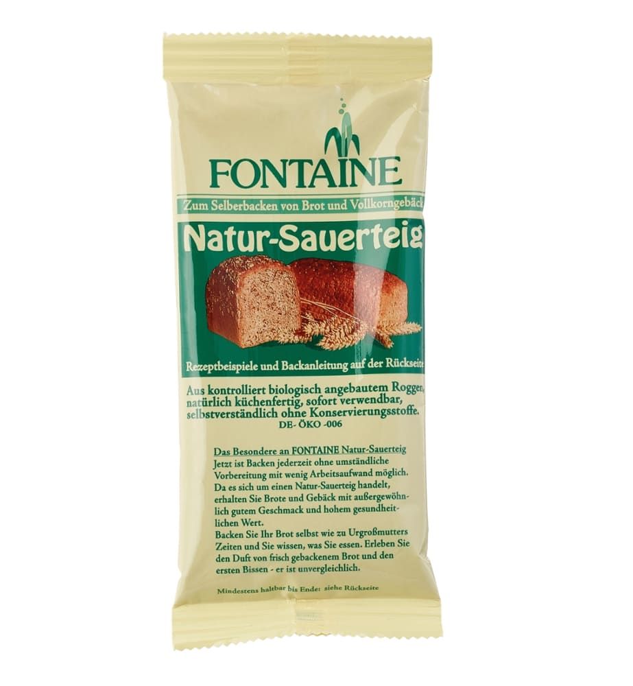 Fontaine - Natur-Sauerteig 15 Stück zu 150 g