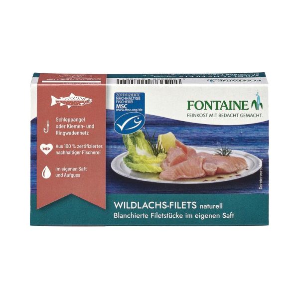 Wildlachs-Filets naturell Fontaine
