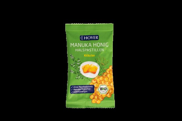 Manuka Honig Halspastillen Kräuter Hoyer