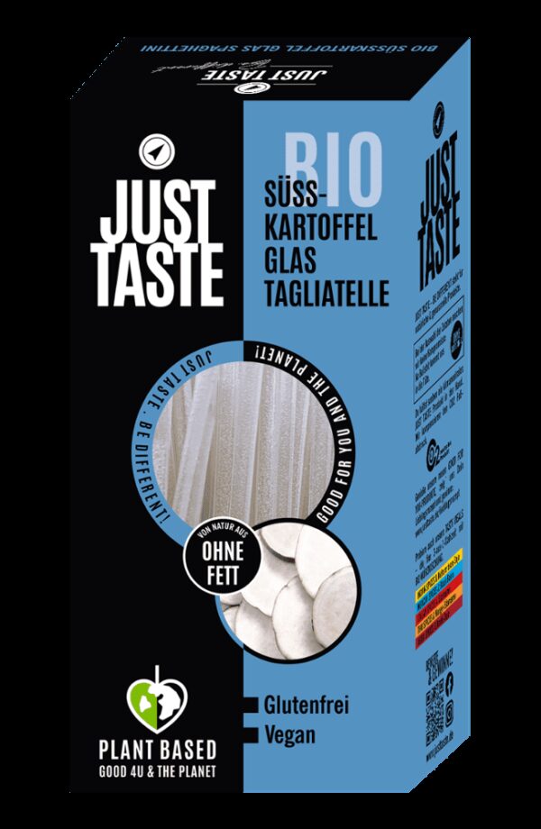 Süsskartoffel GlasTagliatelle Just Taste