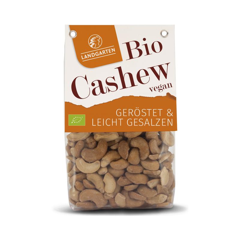 Bio Cashew geröstet Landgarten