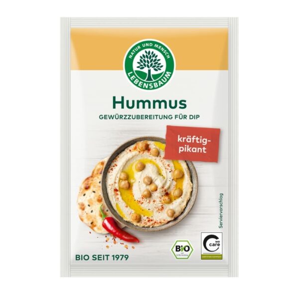 Hummus Gewürzzubereitung für Dip Lebensbaum