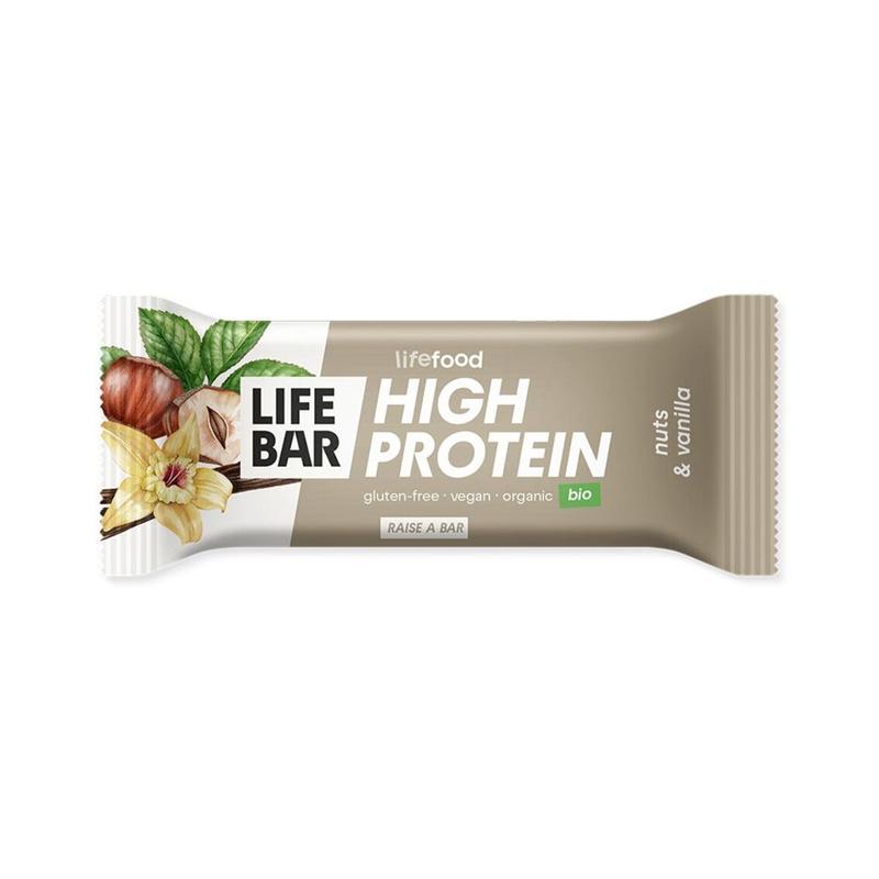 Lifebar High Protein nuts & vanilla Lifefood