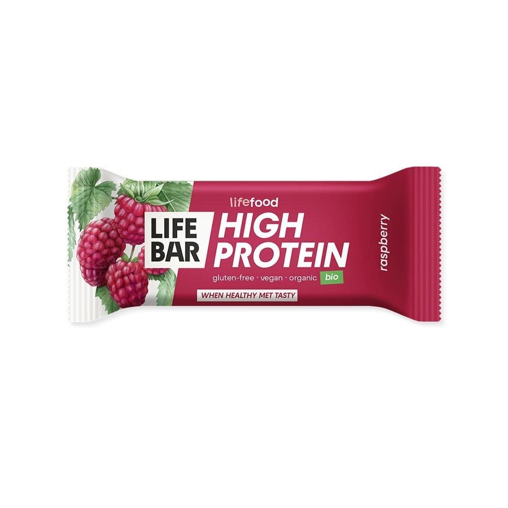 Lifebar High Protein raspberry Lifefood