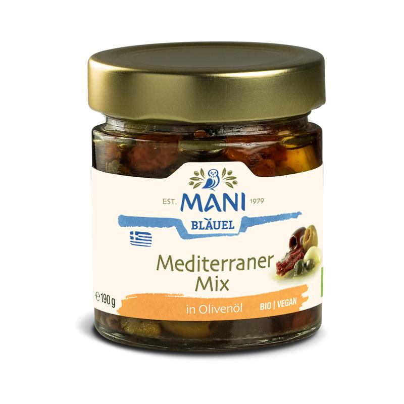 Mediterraner Mix in Olivenöl Mani