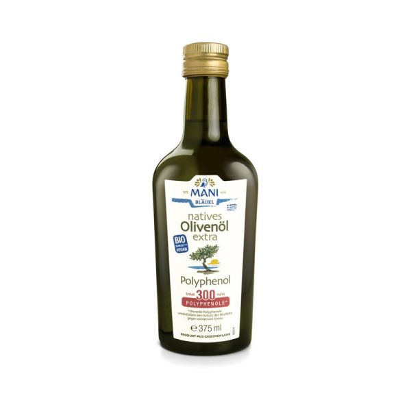 Natives Olivenöl extra Polyphenol Mani
