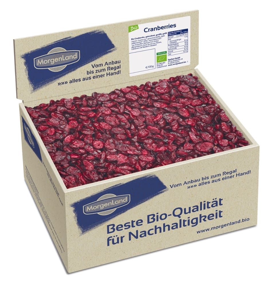 Morgenland - Cranberries 3,5 kg