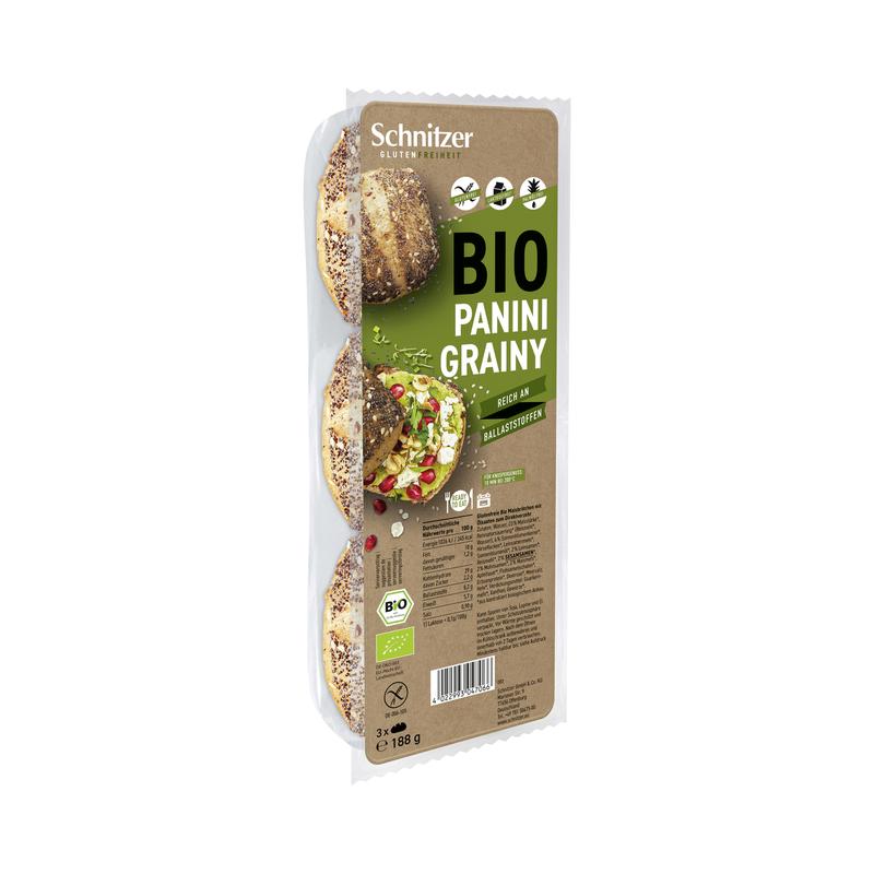 Bio Panini Grainy Schnitzer
