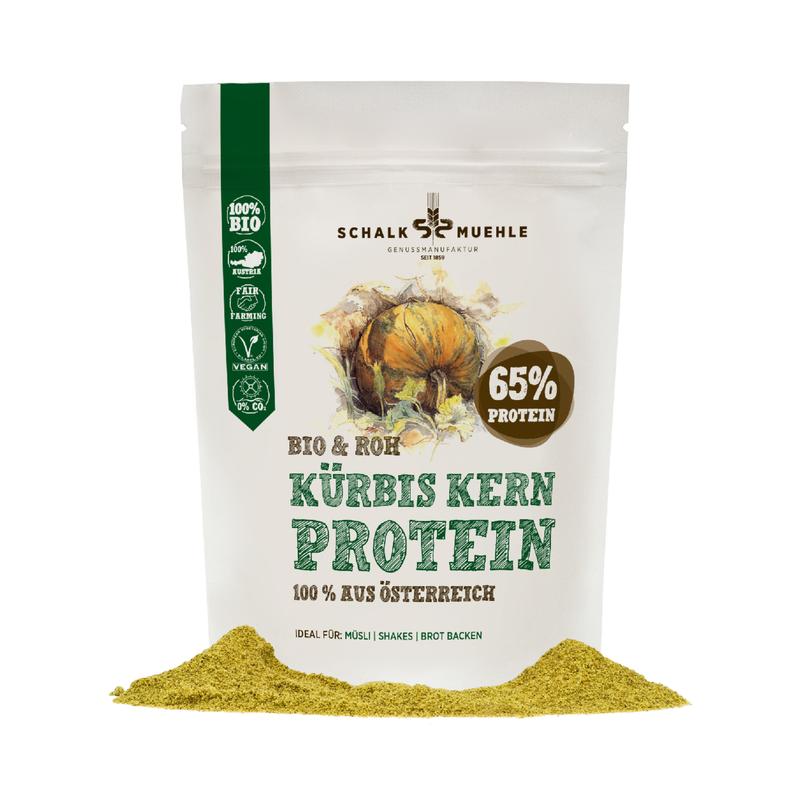 Bio & Roh Kürbiskern Protein Pulver Schalk Mühle