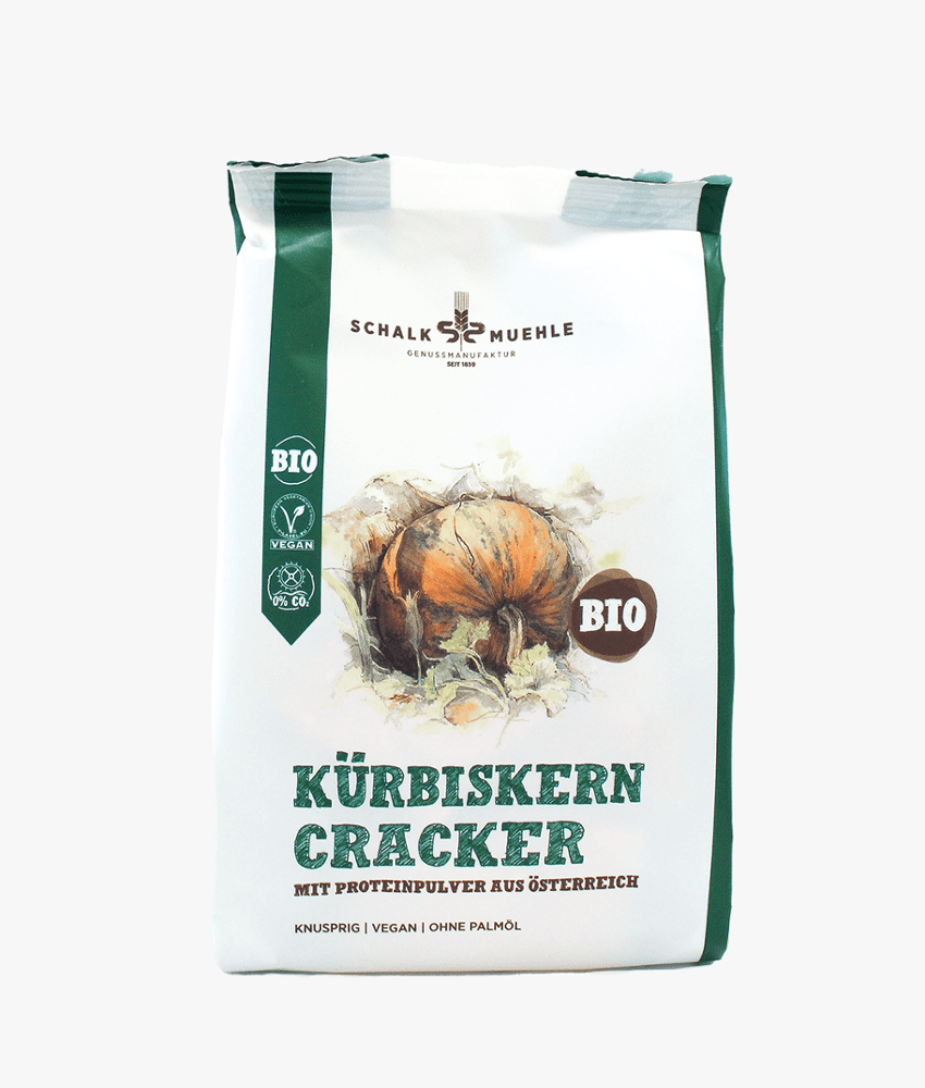 Schalk Mühle - Kürbiskern Cracker 8 Stück zu 80 g