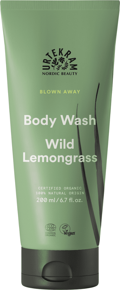 Urtekram - Body Wash Wild Lemongrass 6 Stück zu 200 ml