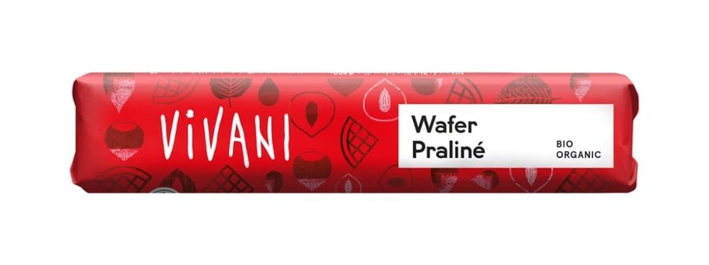 Vivani - Wafer Praliné 18 Stück zu 40 g