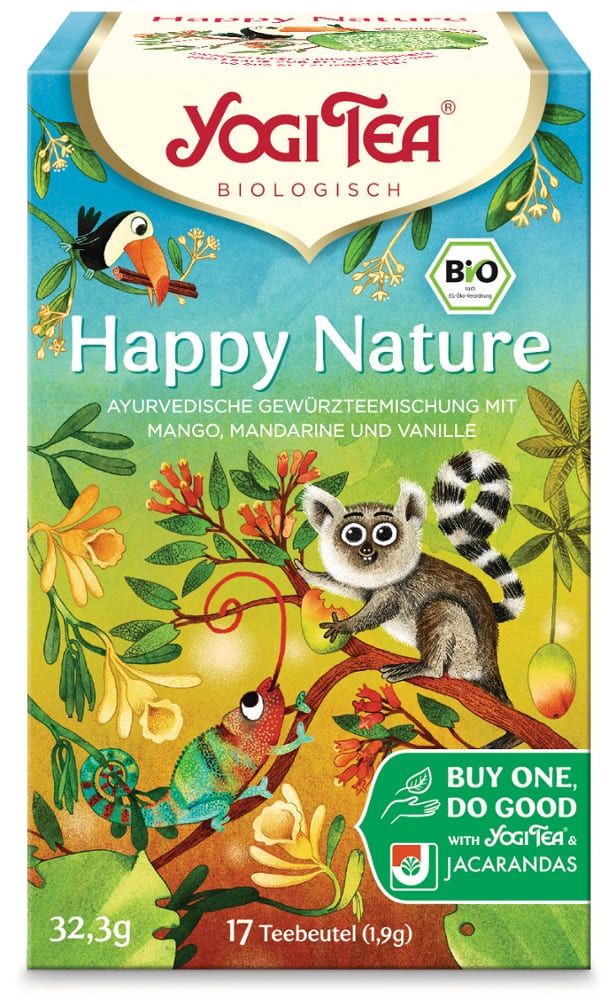 Yogi Tea - Happy Nature Teebeutel 6 Stück