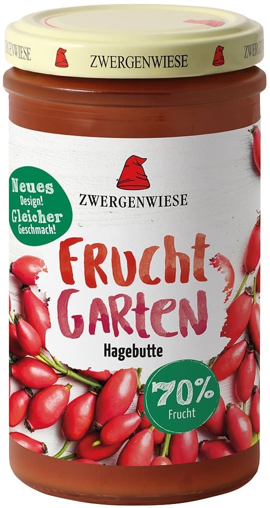 Zwergenwiese - Fruchtgarten Hagebutte 6 Stück zu 225 g