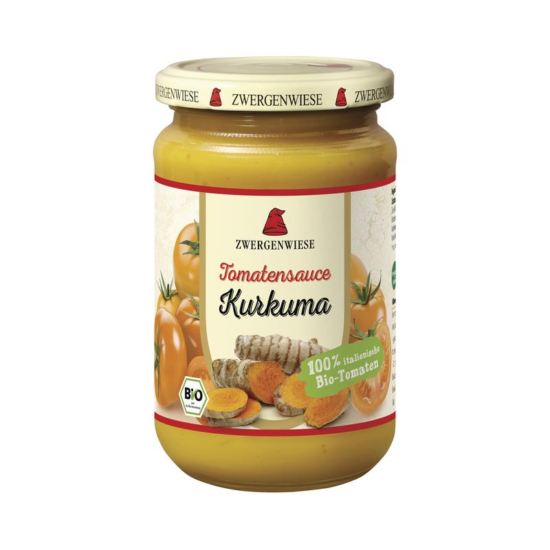 Tomatensauce Kurkuma Zwergenwiese