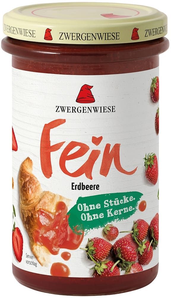 Zwergenwiese - Fein Erdbeere 6 Stück zu 280 g