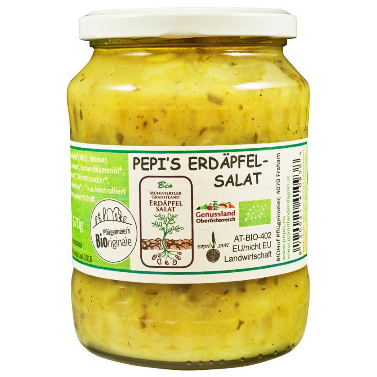 Pepis Erdäpfel Salat Biohof Pflügelmeier