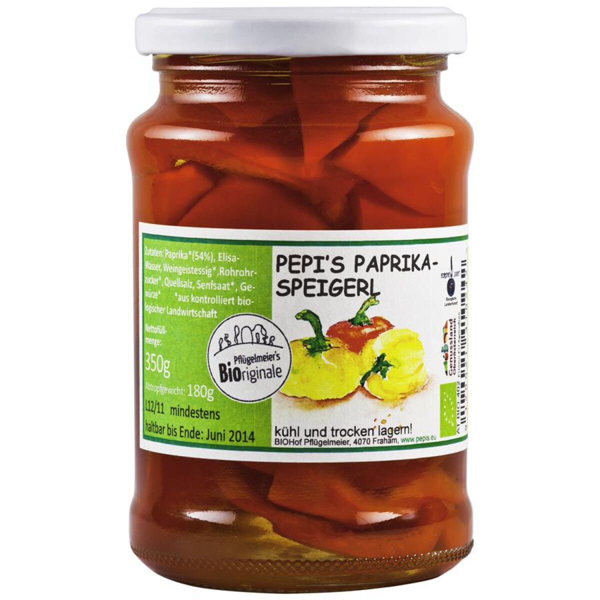 Pepis Paprikaspeigerl Biohof Pflügelmeier