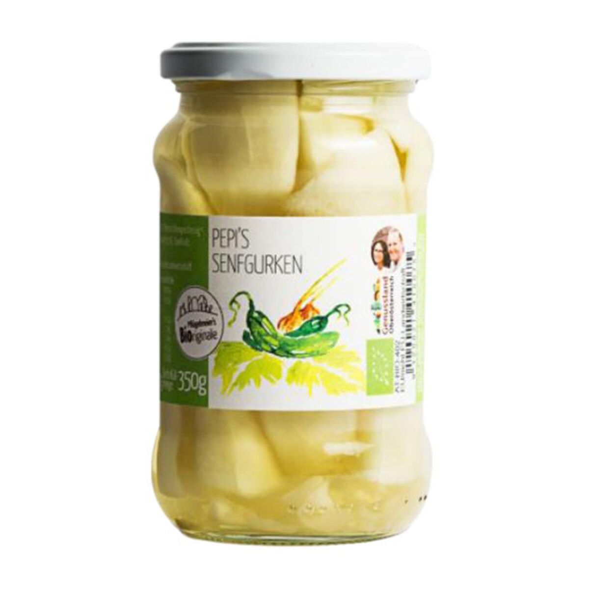 Pepis Senfgurken Biohof Pflügelmeier