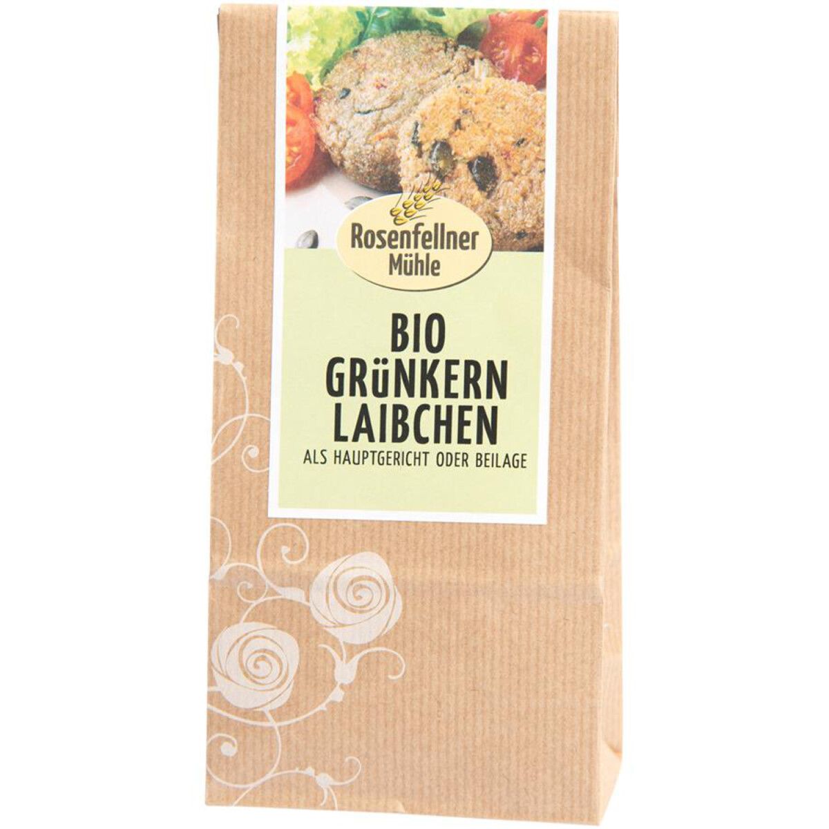 Bio Grünkern Laibchen Rosenfellner Mühle