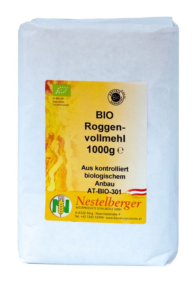 Nestelberger - Bio Roggenvollmehl