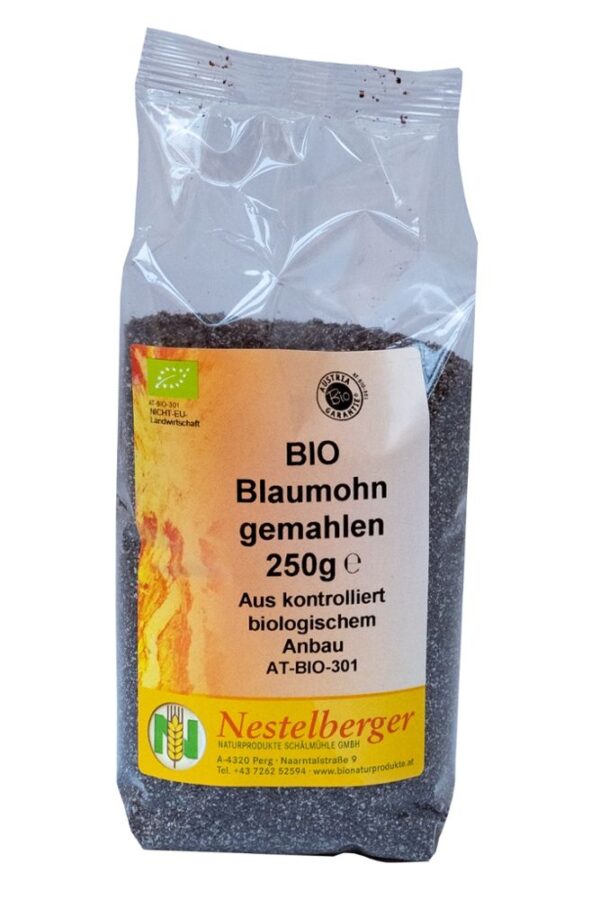 Bio Blaumohn gemahlen Nestelberger