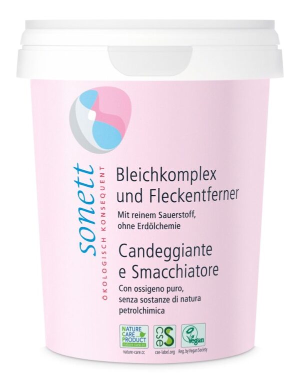 Bleichkomplex und Fleckenentferner Sonett