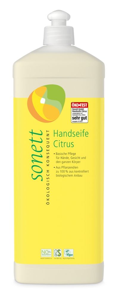 Sonett - Handseife Citrus 6 Stück zu 1 l