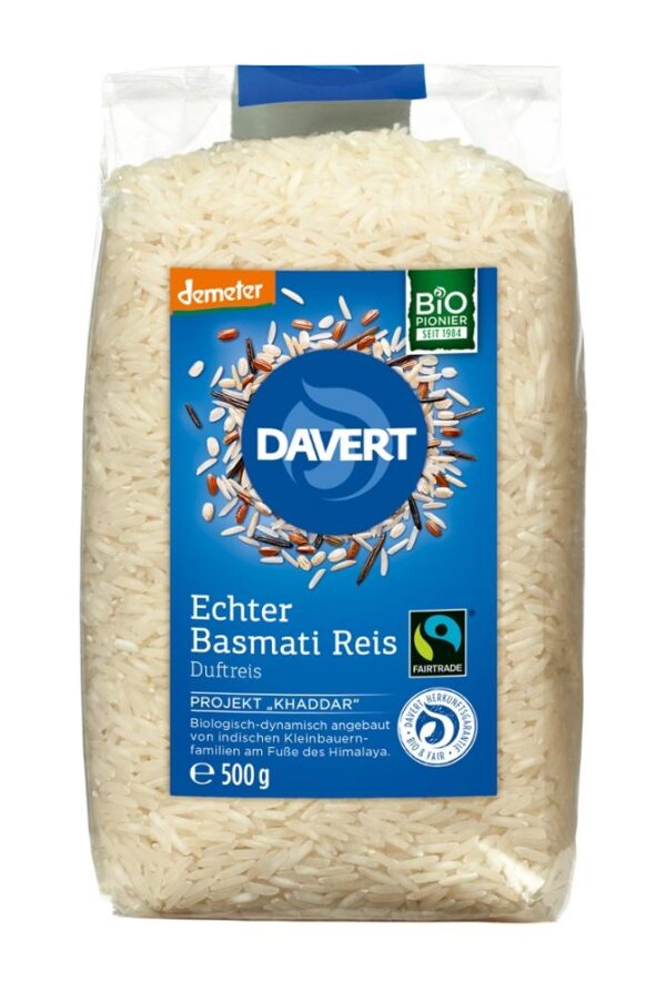 Echter Basmati Reis Duftreis Davert