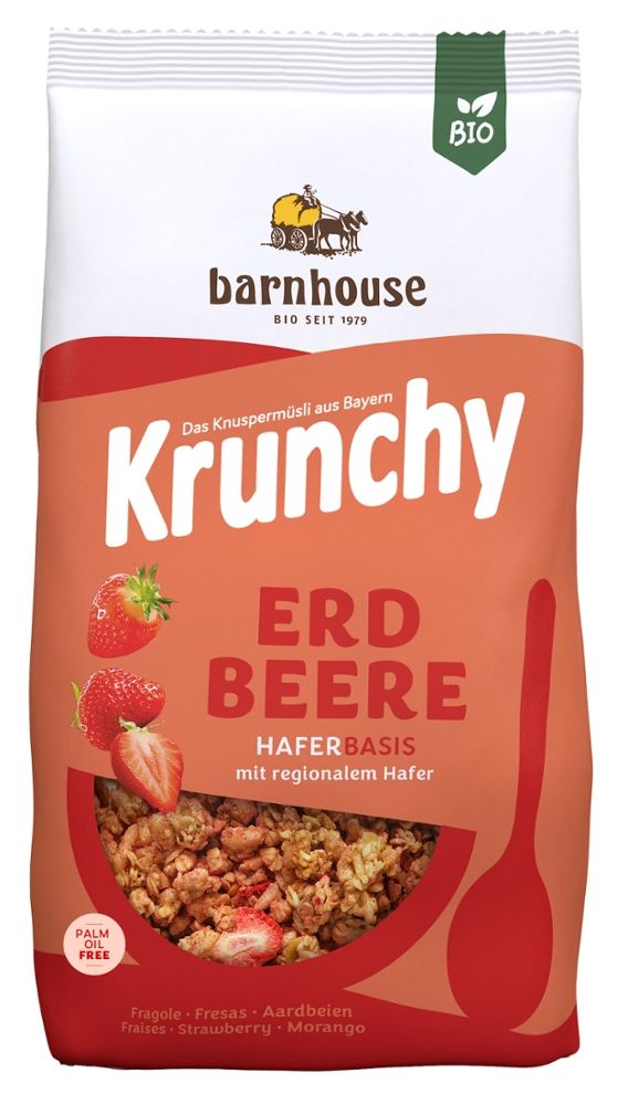 Barnhouse - Krunchy Erdbeere 6 Stück zu 700 g