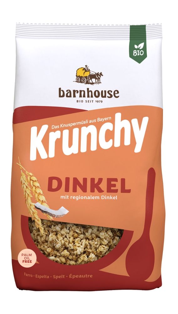 Barnhouse - Krunchy Dinkel 6 Stück zu 600 g