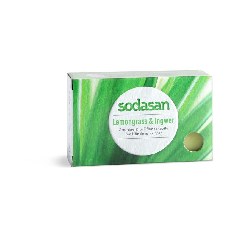 Lemongrass & Ingwer Pflanzenseife Sodasan
