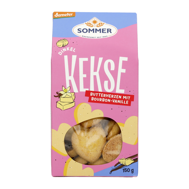 Dinkel Butterherzen Sommer